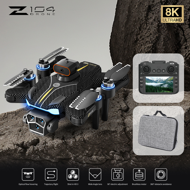 Z104 RC Drone Geniş Açılı 8K H - Drone Camera Wide Angle incelemesi ve fiyatı