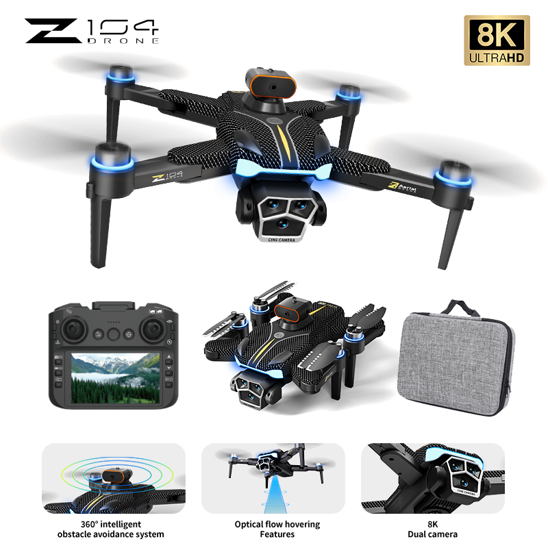 Z104 RC Drone Geniş Açılı 8K H - Drone Camera Wide Angle incelemesi ve fiyatı